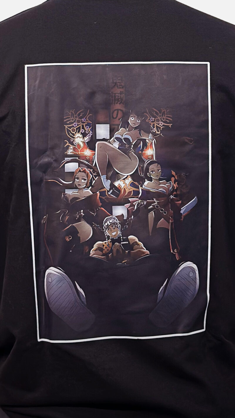 Sound Hashira Printed Oversized T-shirt - Image 3