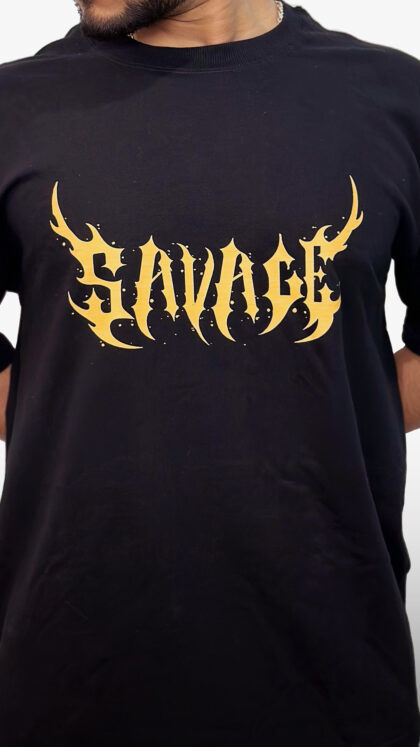 Savage Printed Oversized T-shirt